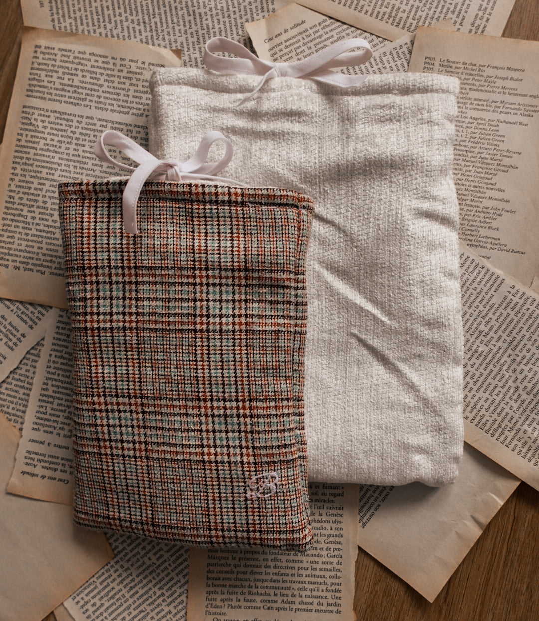 Pochette de livre réversible Westbridge